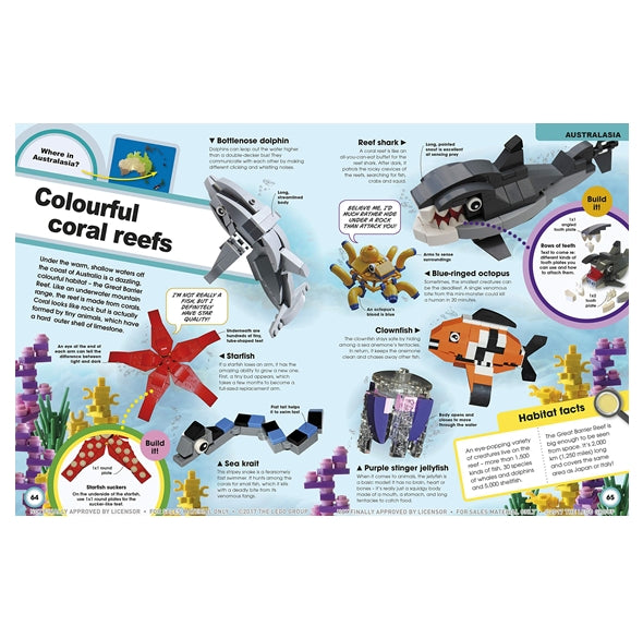 LEGO Animal Atlas: with four exclusive animal models