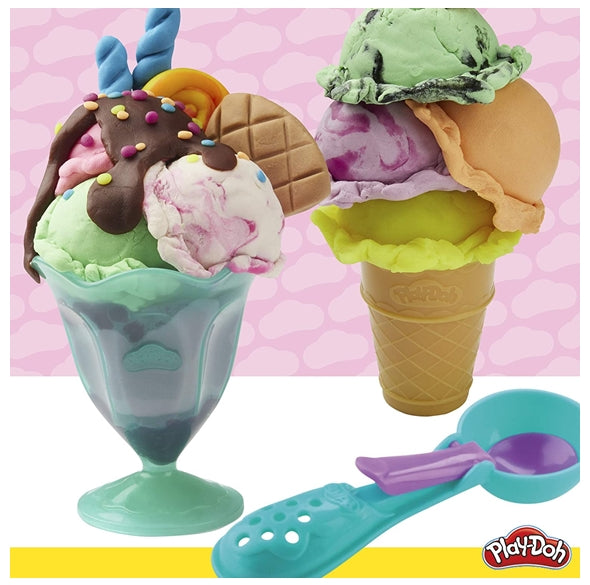 Play-Doh | Bulk Ice Cream Colors 13-Pack, Eco-Pack | 泥膠玩具 | 香港
