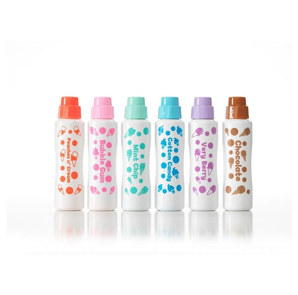 Do-A-Dot Ice Cream Scented Washable Marker Set of 6 colors 海綿頭水彩點點筆 「馬卡龍六色雪糕香味」