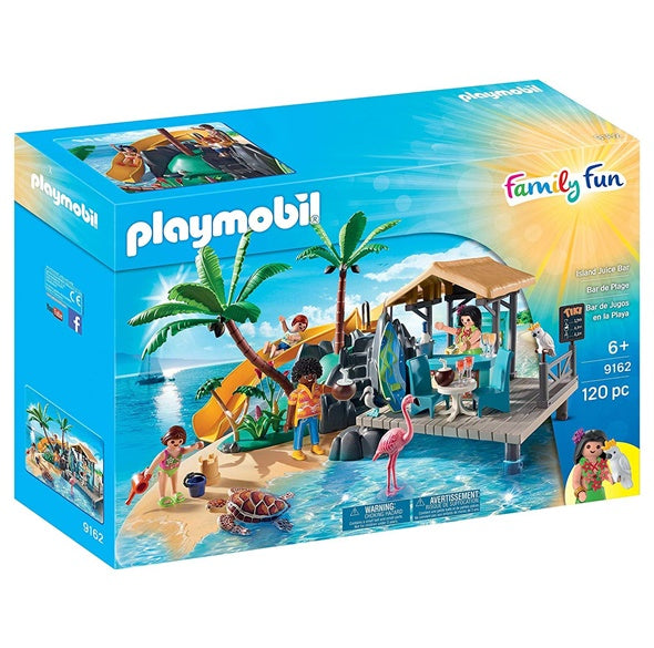 Playmobil Island Juice Bar 🌈🌴🏖️120 件小島渡假套裝, 角色扮演遊戲