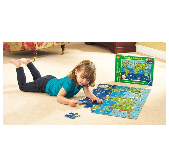 Ravensburger | Animals of the World 60 piece |For Kids