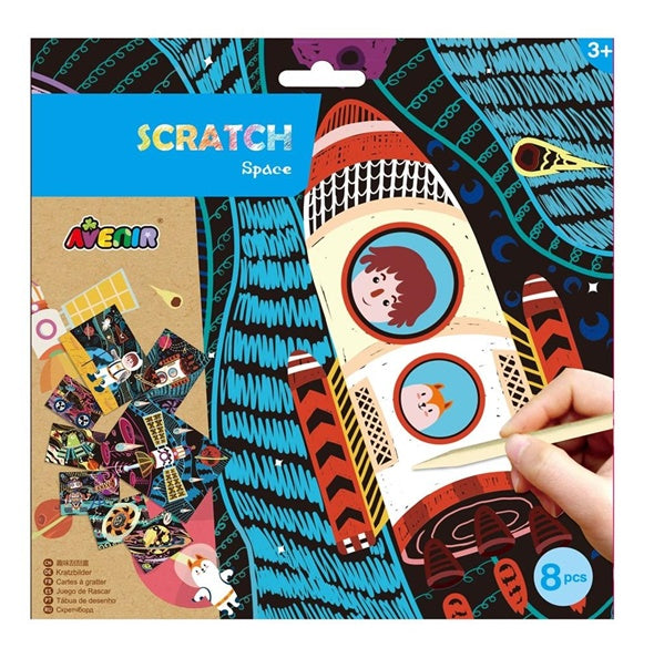 Scratch art  | Once Upon A Babe | Hong Kong