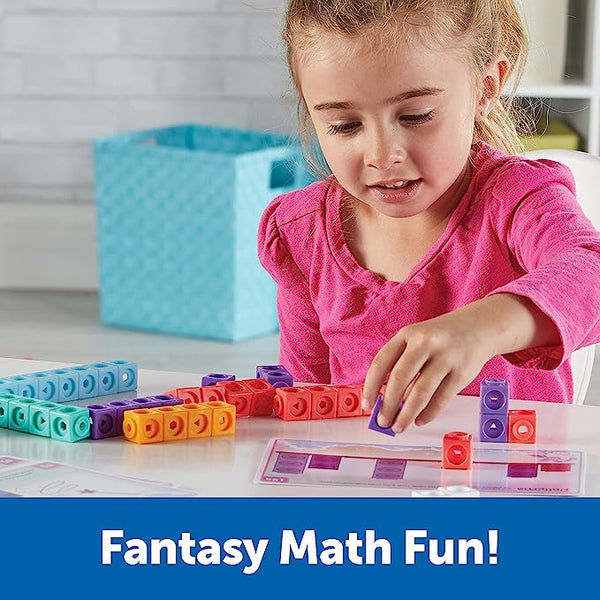 【Pre-order 預訂】MathLink Cubes Kindergarten Math Activity Set: Fantasticals!