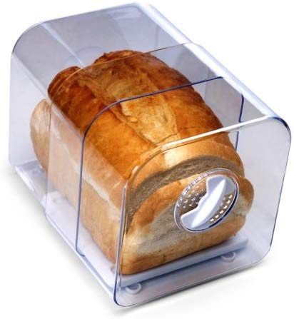 Expandable Bread Keeper with Adjustable Air Vent  伸縮麵包存放箱連砧板