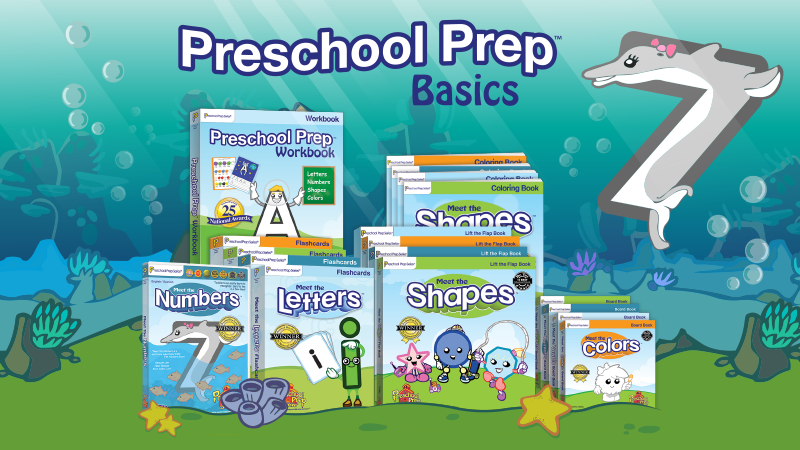 【Pre-order 預訂】美國 Preschool Prep 英語基礎教材, 旗艦組全套 - 包含完整三階段, 合2-7歲, 25個教育大獎