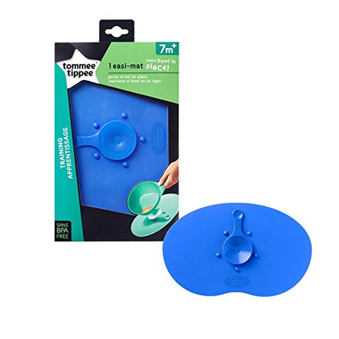 Tommee Tippee Magic Mat, Keeps Bowl In Place, Blue 7m+ 吸盤檯墊, 藍色