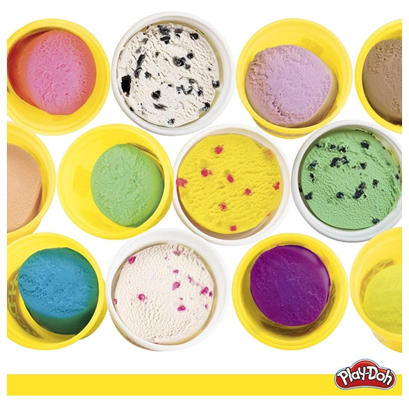 Play-Doh | Bulk Ice Cream Colors 13-Pack, Eco-Pack | 泥膠玩具 | 香港