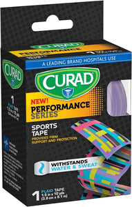 CURAD Plaid Sport Tape 肌內效貼布 / 運動貼布