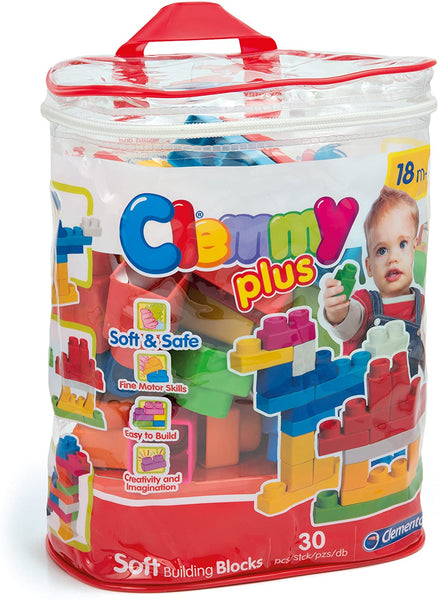 Clemmy Plus Soft Block Set of 30  意大利🇮🇹防摔破軟積木３０件裝
