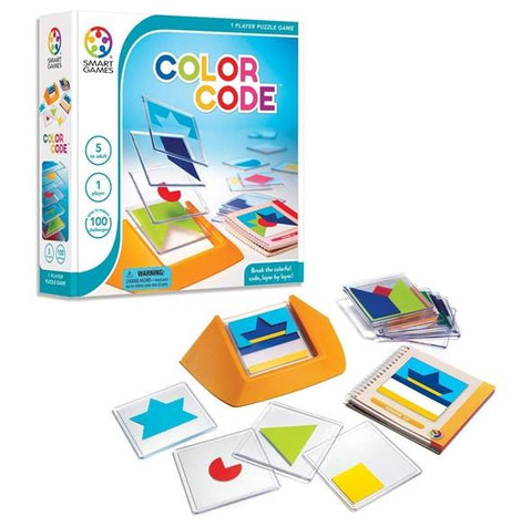 Smart Games | Color Code Logical Training Game, ages 5+ | Hong Kong