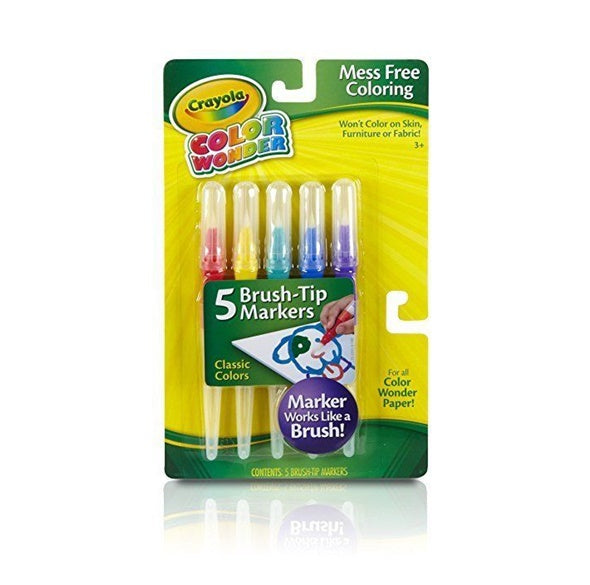 Crayola Classic Color Wonder Brush Tip Markers – Once Upon A Babe