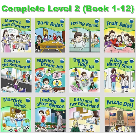 《Lee Family Series》Complete Level 2 (Book 1-12) 「李氏這一家」英語叢書 - 第二階段 (1-12冊)