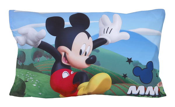 Disney Mickey Mouse 4 Piece Toddler Bedding Set 米奇高飛 床枕套裝四件套, 被仔/床笠/床單/枕袋