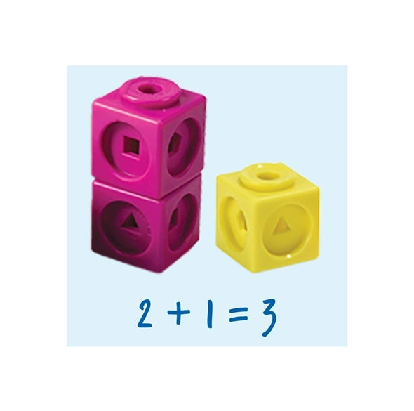 Learning Resources | Early Math Mathlink Cube Activity Set | Educational Toys