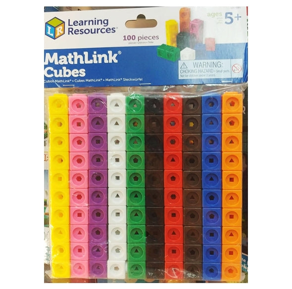 【Pre-order 預訂】Early Math Mathlink Cube Activity Set, Age 4+