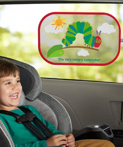 The Very Hungry Caterpillar Car Window Shade UV Protection by Eric Carle 一套兩件車窗太陽擋