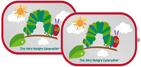 The Very Hungry Caterpillar Car Window Shade UV Protection by Eric Carle 一套兩件車窗太陽擋