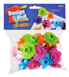Design & Drill Fun Bolts, 25 pieces 花式造型螺絲, 25件