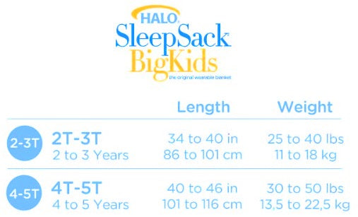 HALO Big Kids SleepSack Microfleece Wearable Blanket, 4-5歲幼童分腳款保暖睡袋, 象牙白
