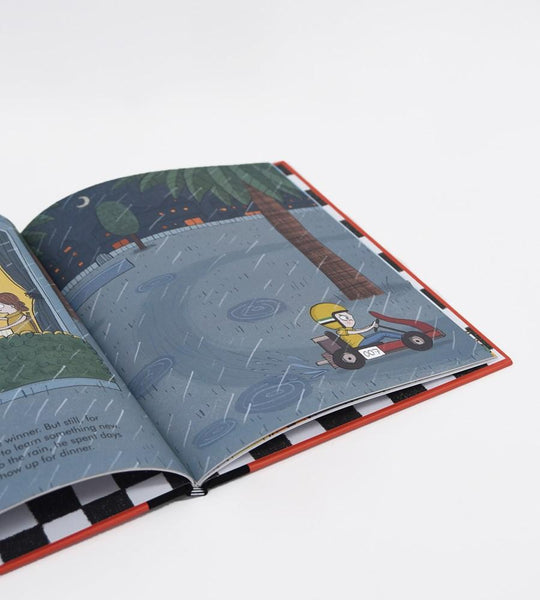 Ayrton Senna Hardcover《小人物 · 大夢想》艾爾頓 · 冼拿 車神傳記繪本