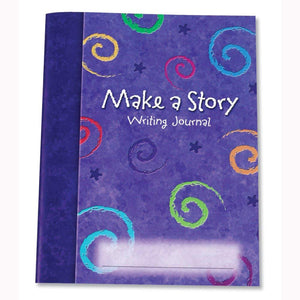 Make-a-Story Journal  繪圖/寫作練習簿, 看圖作故事, 包含高頻詞彙列表