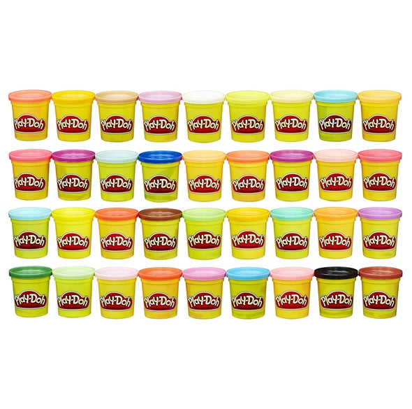 Play-Doh Modeling Compound 36 Pack Case of Colors, Non-Toxic, Assorted Colors (3 Oz) | Educational Toys