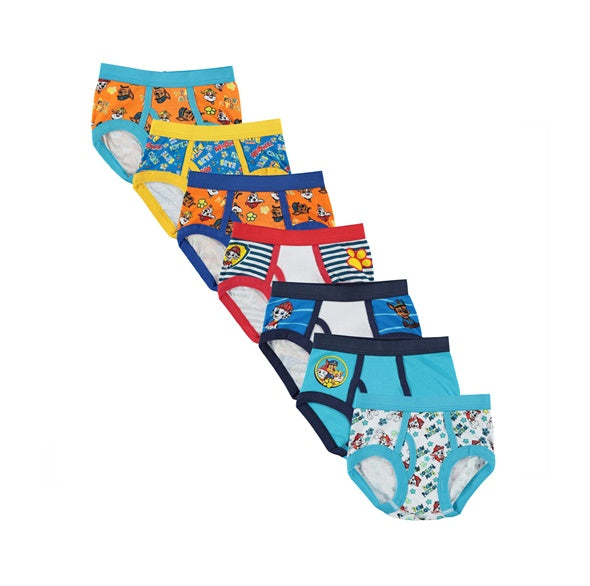 Paw Patrol Toddler Boys Brief Underwear, 7-Pack (Size: 2T-3T / 4T) 汪汪隊 –  Once Upon A Babe