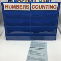 【Display Discount】Numbers & Counting Pocket Chart for homeschooling / Flashcards 初階數學中英對照座檯展示板, 數數字、加減運算, 在家學習必備