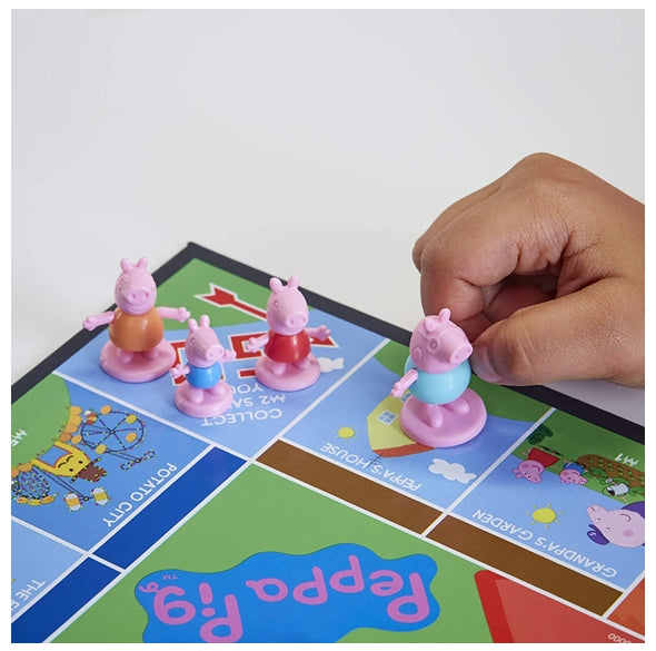 Peppa Pig Monopoly Junior Game 粉紅小豬大富翁幼兒版, 桌上遊戲