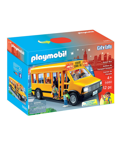 Playmobil School Bus Set 🚌 校巴模型套裝, 角色扮演遊戲