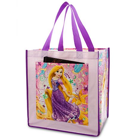 Disney Princess Rapunzel Reusable Shopper Tote Bag 長髮公主特大環保袋/ 沙灘袋