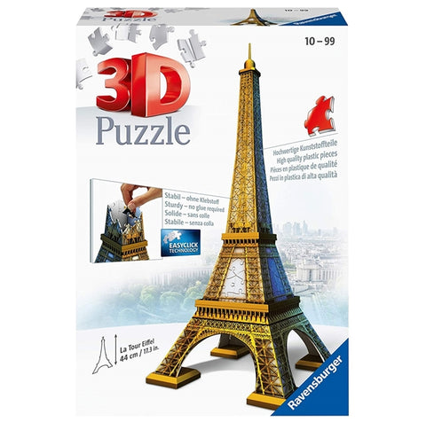 Ravensburger| Eiffel Tower 216 Piece | 3D Jigsaw Puzzle for Adults and Kids Age 10 Years and Up