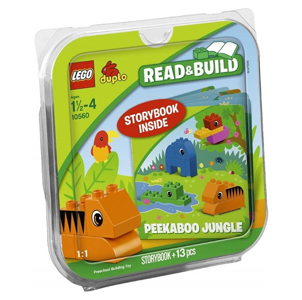 LEGO DUPLO Read and Build, Peekaboo Jungle