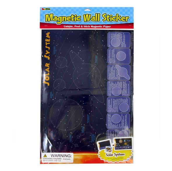 Solar System Magnetic Wall Sticker Set 磁石牆貼+25 件太陽系星球磁石貼