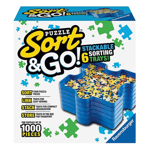 Ravensburger Sort and Go Jigsaw Puzzle Sorting Trays