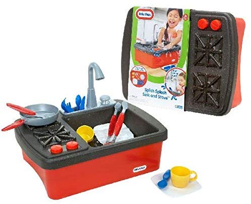Splish Splash Sink & Stove 可注水鋅盆及爐灶廚具玩具套裝