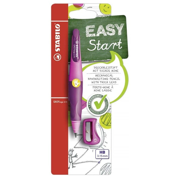 Stabilo Easyergo 3.15 Right Handed Pink/Lilac