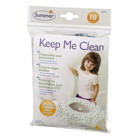 Keep Me Clean Disposable Potty Seat Protector/Cover pack of 10 一包十塊即棄座厠墊