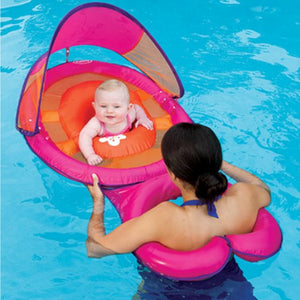 SwimWays Baby Spring Float Mommy and Me, Step 1 for swimming babies 子母水泡