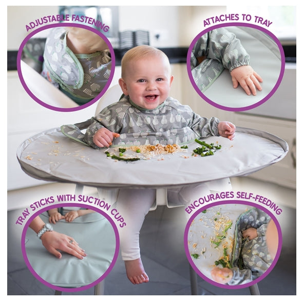 Tidy Tot Bib & Tray Kit, Best for BLW, Once Upon A Babe