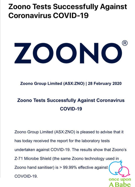 ZOONO Germ Fogger 車箱30天長效消毒噴霧劑, 徹底高效, 安全無毒