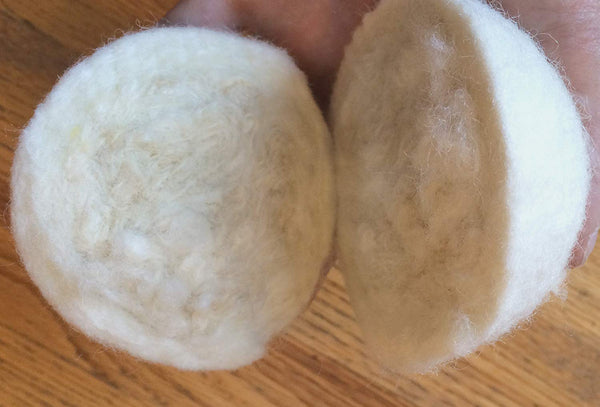 Wool Dryer Balls 快乾省電頂級羊毛球, 一套六個 (乾衣機必備)