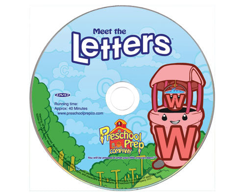 Preschool Prep DVD - Meet the Letters 英語發音初階 - 單字母發音鐳射視頻
