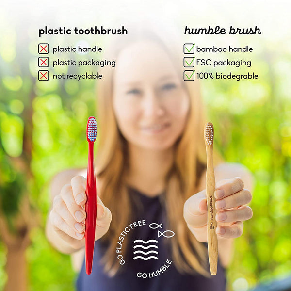 Humble Brush 天然可降解竹製牙刷